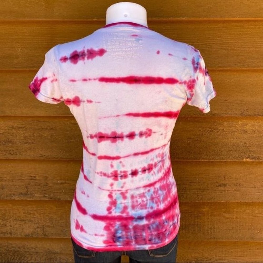 Vintage Vantage Haiti Much Love Custom Tie Dye Shirt Size S - Picture 8 of 11